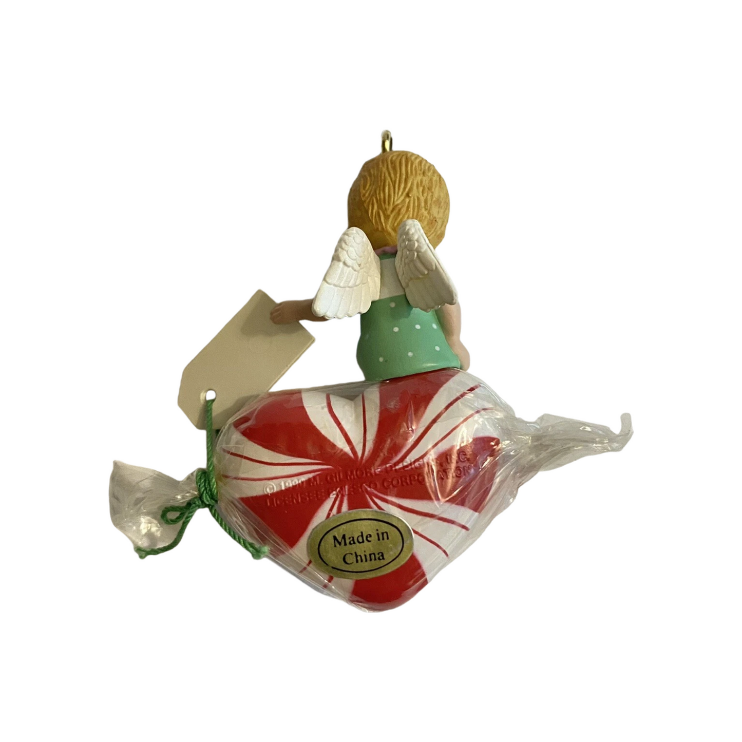 1990 "Sweetest Greetings" Enesco Ornament (Angels) 830011 Image5
