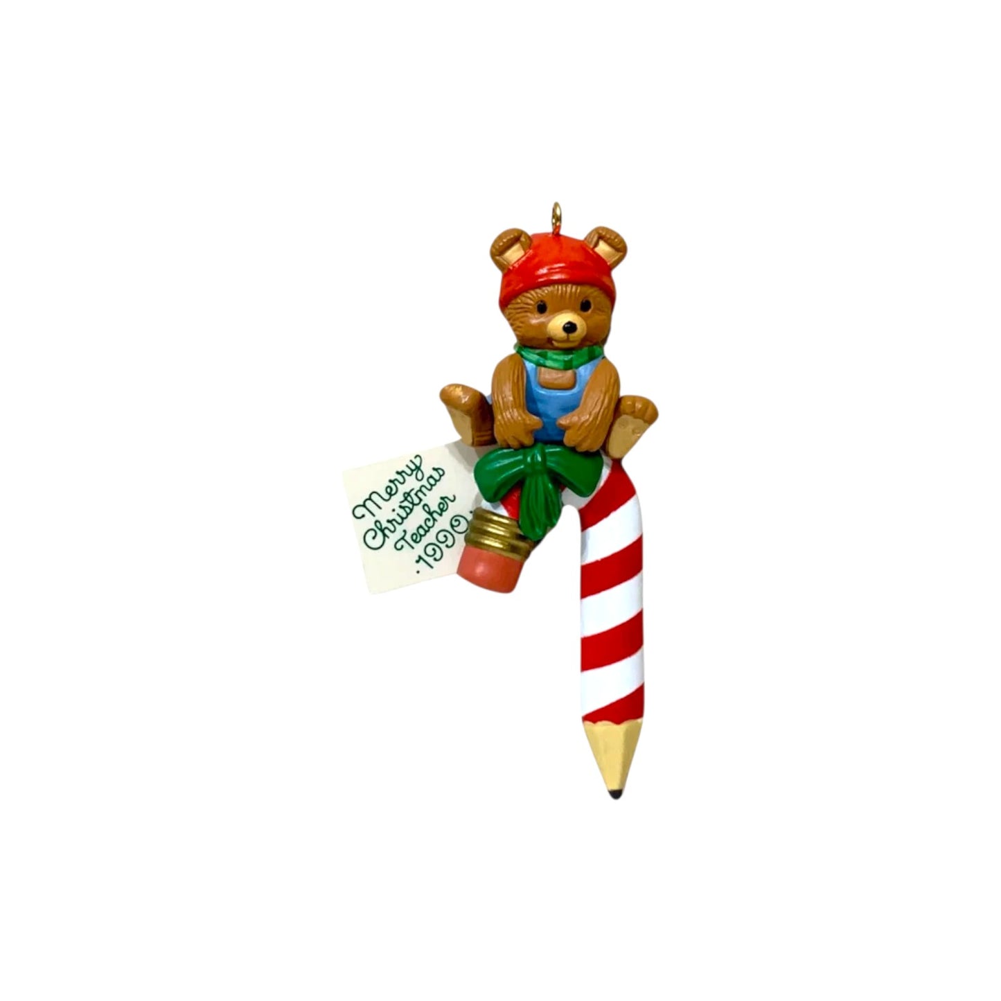 1990 Teacher - Teacher's Pet Carlton Cards Ornaments (Teacher) 102375-6 Image1