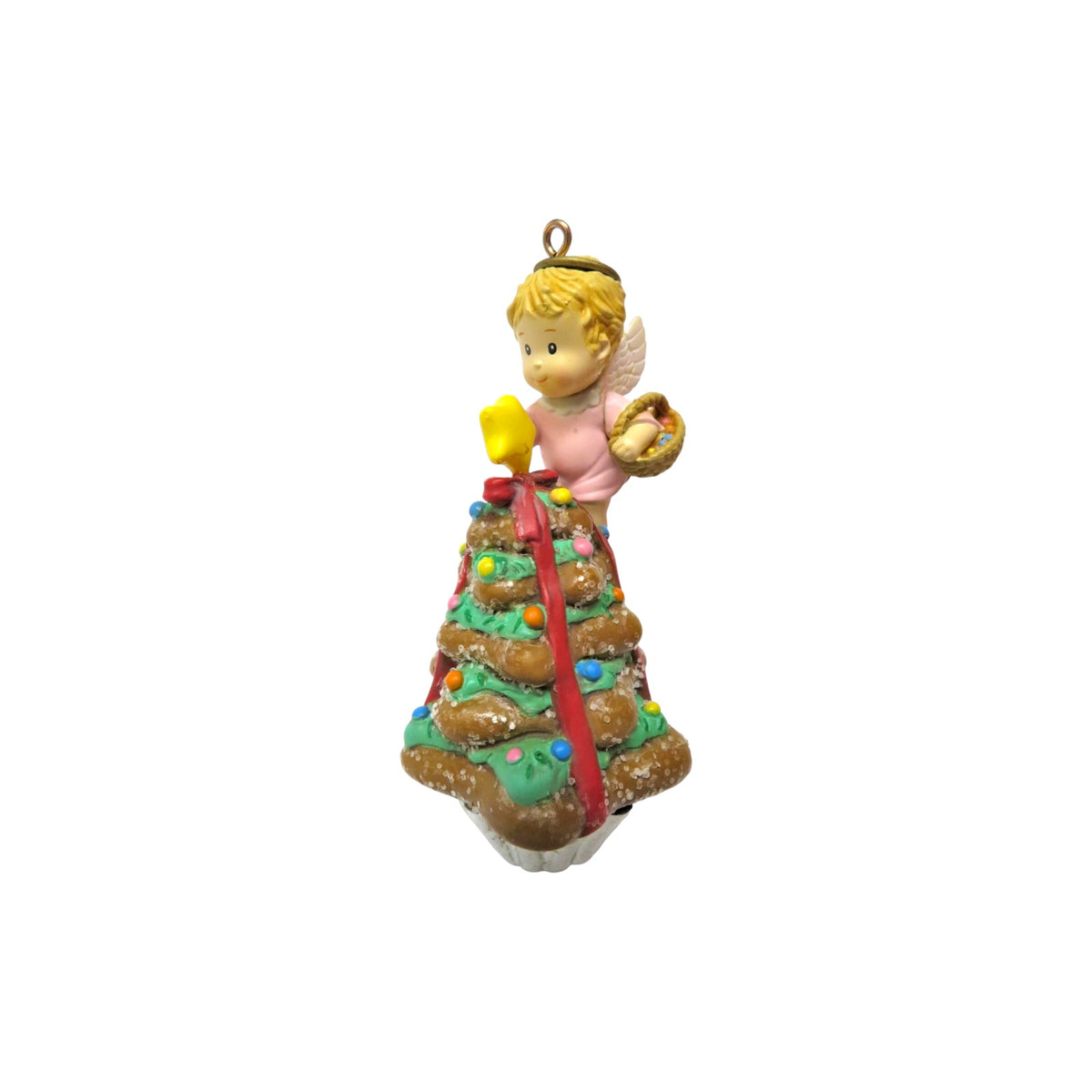 1990 The Finishing Touch Enesco Ornament (Third and Final Issue in the "Smallest Angel" Enesco Ornament (Angels) 831530 Image1