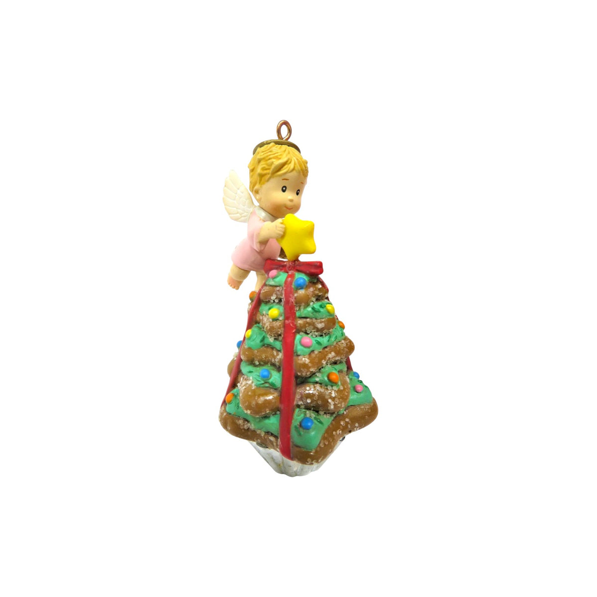 1990 The Finishing Touch Enesco Ornament (Third and Final Issue in the "Smallest Angel" Enesco Ornament (Angels) 831530 Image3