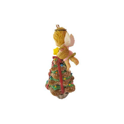 1990 The Finishing Touch Enesco Ornament (Third and Final Issue in the "Smallest Angel" Enesco Ornament (Angels) 831530 Image4