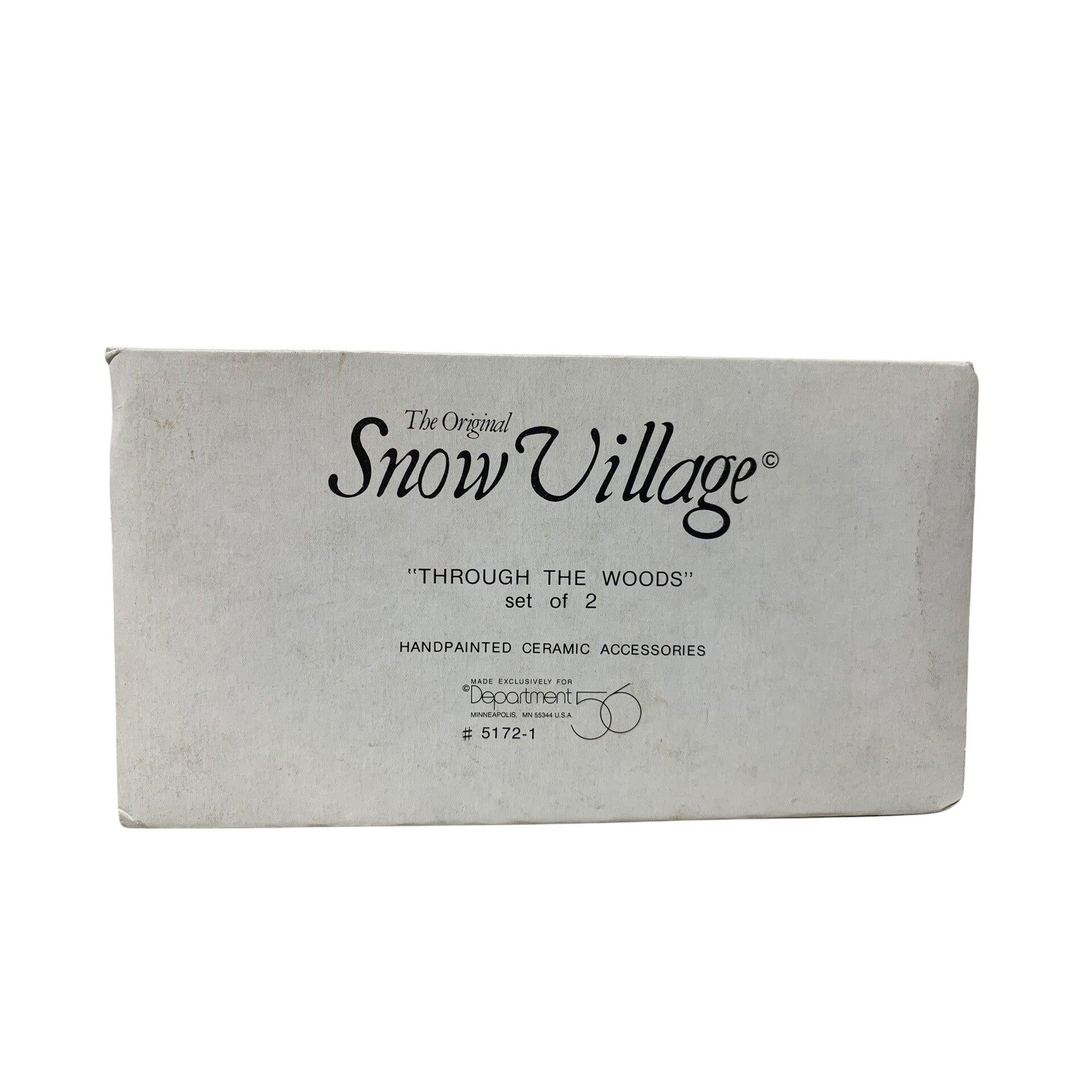 1990 Through the Woods – Set of 2 Department 56 1199317 1195075 Image11