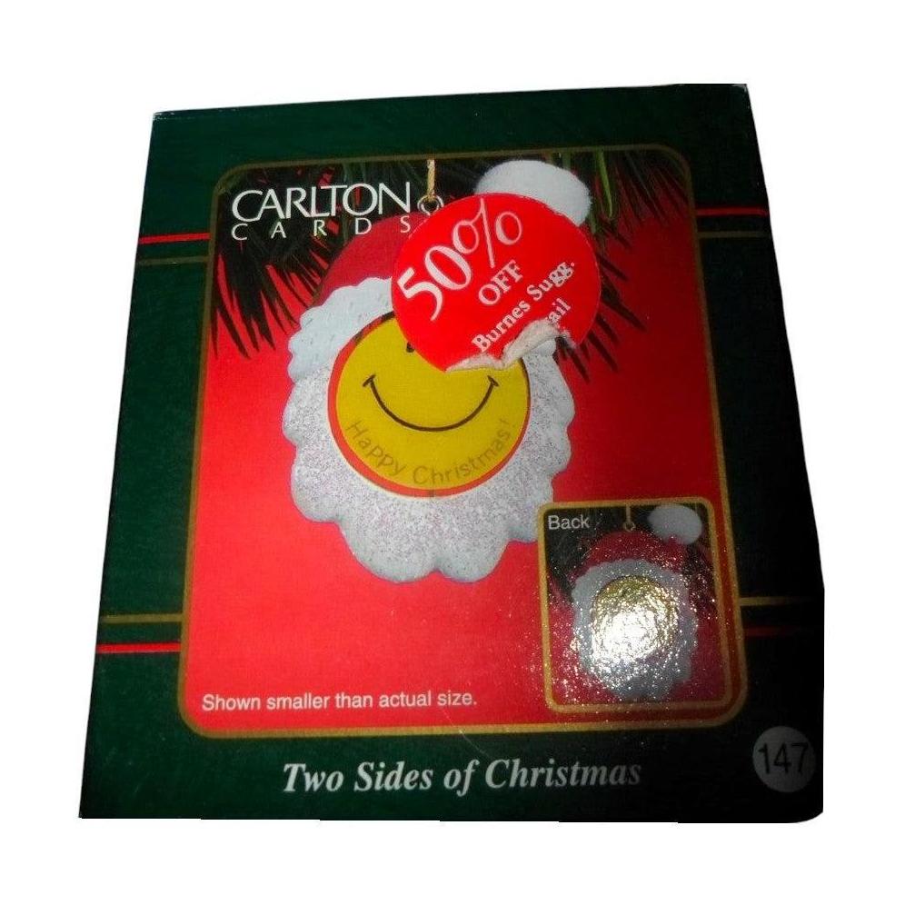 1990 Two Sides of Christmas Carlton Cards Ornaments (Happy Days) CXOR-155C Image1