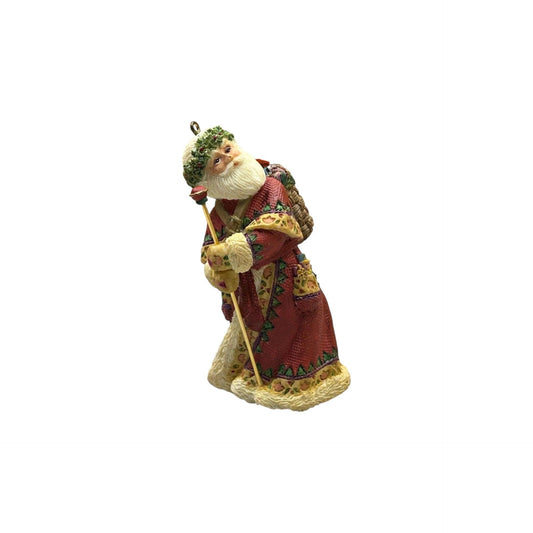 1990s The Jolly Gentleman (Santa Claus) Carlton Cards Heirloom Ornament CXOR-104Y Image1