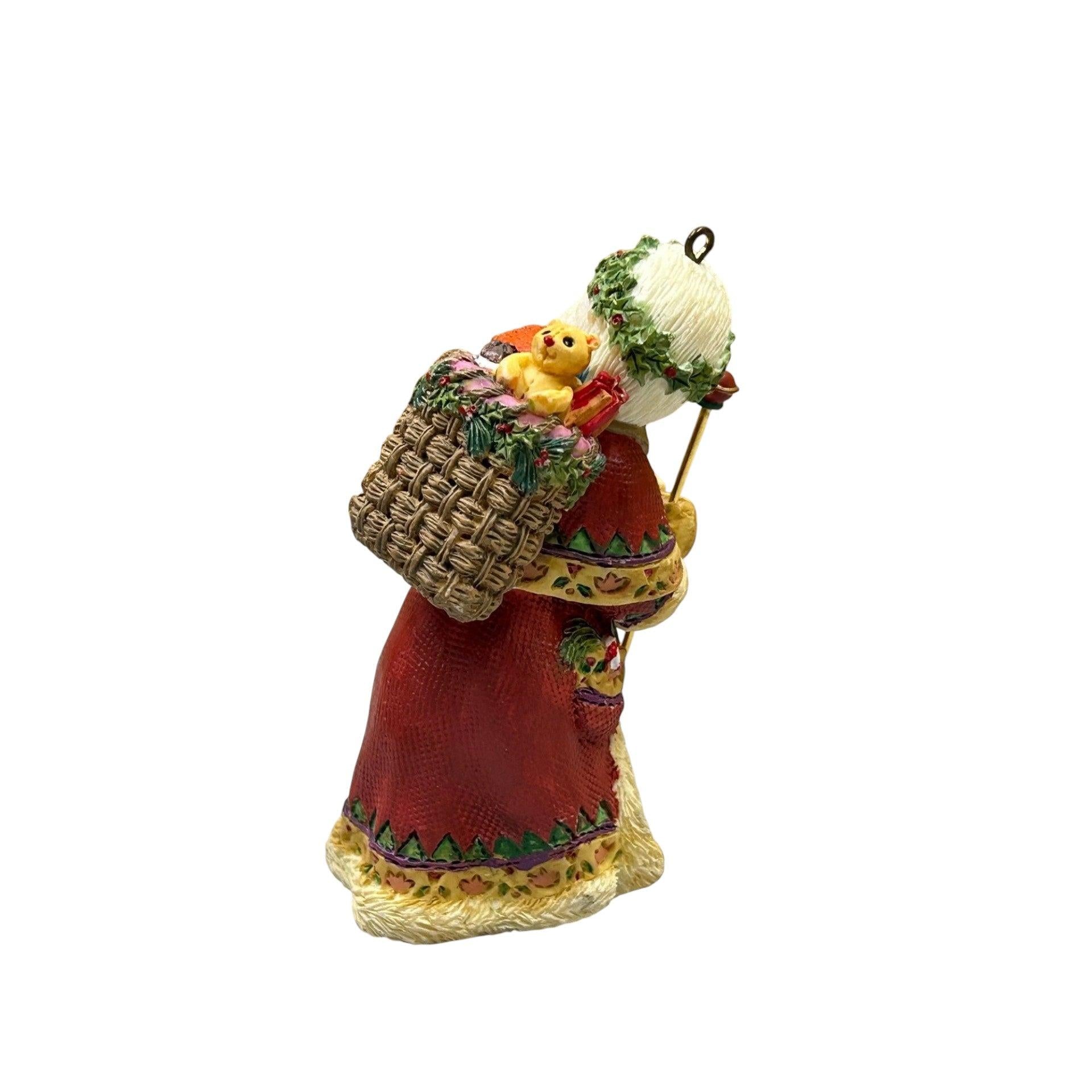1990s The Jolly Gentleman (Santa Claus) Carlton Cards Heirloom Ornament CXOR-104Y Image4