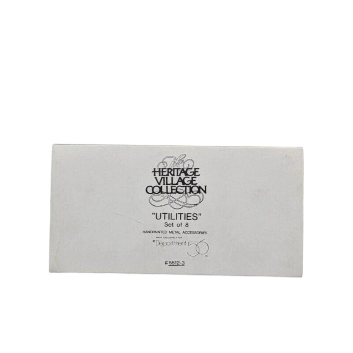 1990s Utilities Set of 8 – Heritage Village Collection Department 56 1319317 Image2