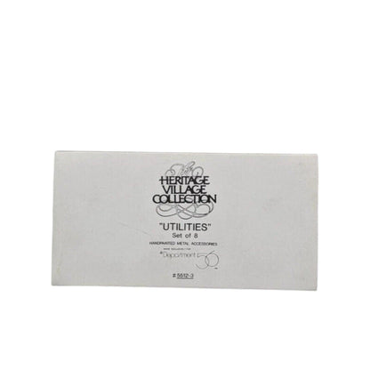 1990s Utilities Set of 8 – Heritage Village Collection Department 56 1319317 Image2