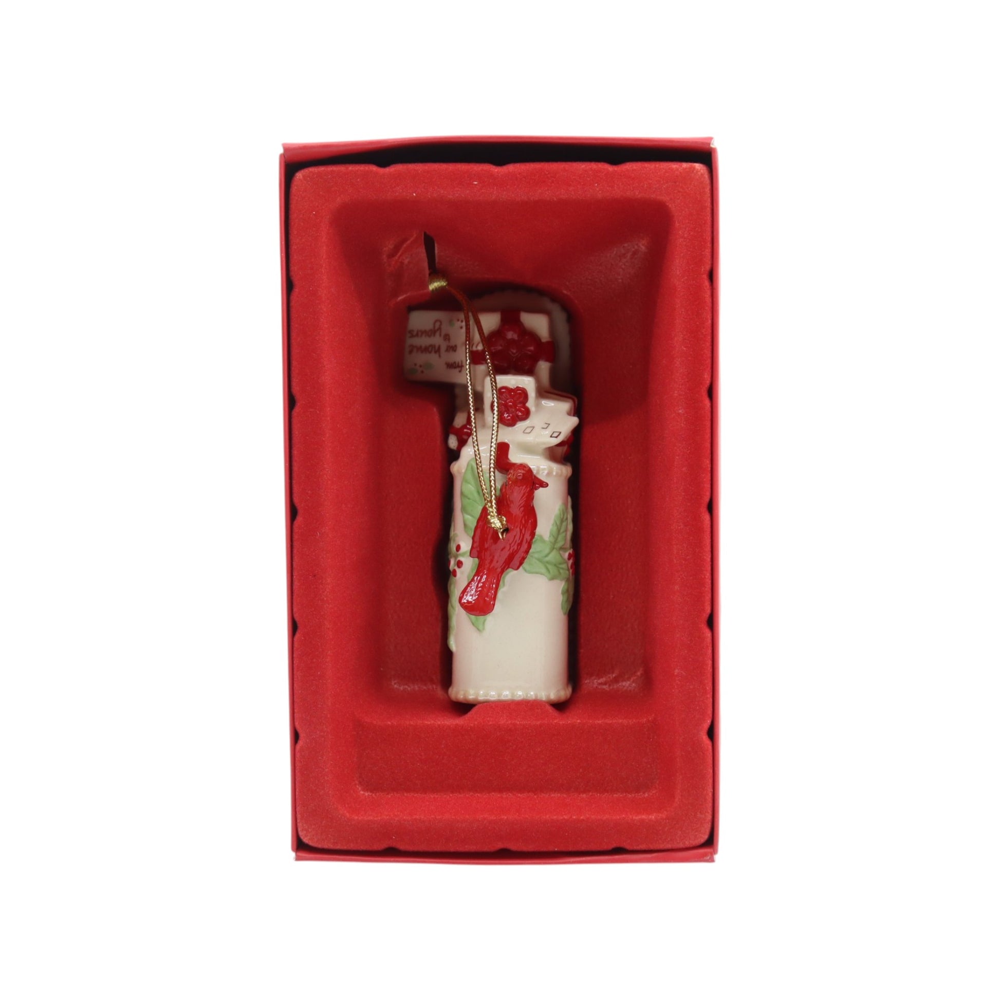 1990s Vintage Cardinal Bird Lenox Lenox Ornament 718777 Image6