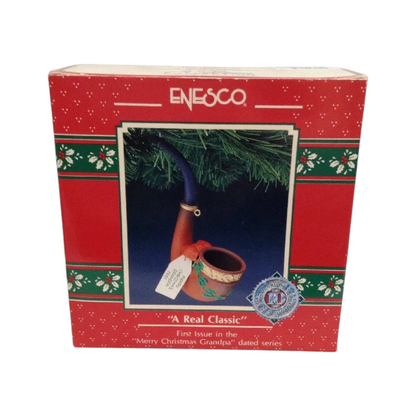 1991 A Real Classic - Merry Christmas Grandpa Enesco Ornament (Family) 831603