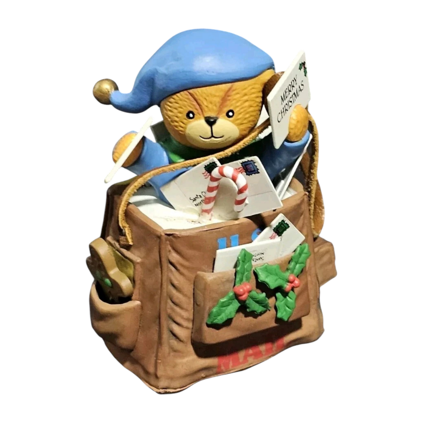 1991 Beary Merry Mailman (Teddy Bear)