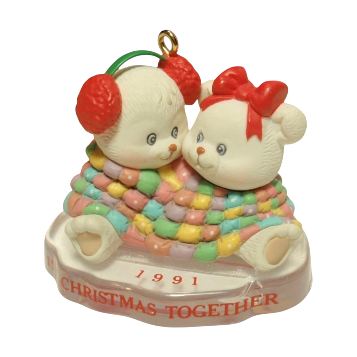 1991 Christmas Cuddles (Our First Christmas)