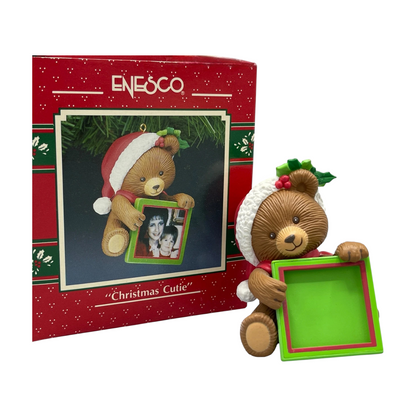 1991 Christmas Cutie Enesco Ornament (Photo Holder) 576182