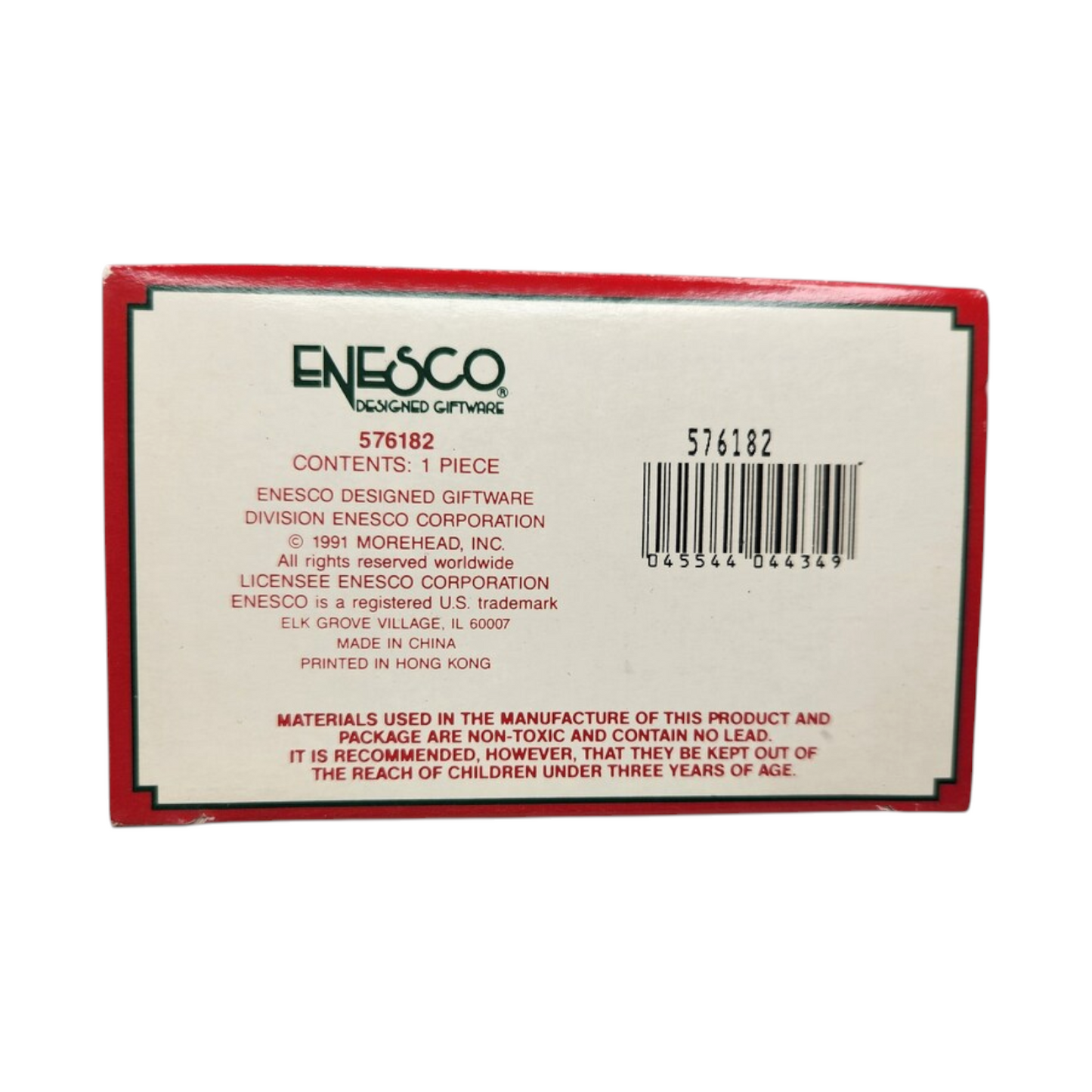 1991 Christmas Cutie Enesco Ornament (Photo Holder) 576182