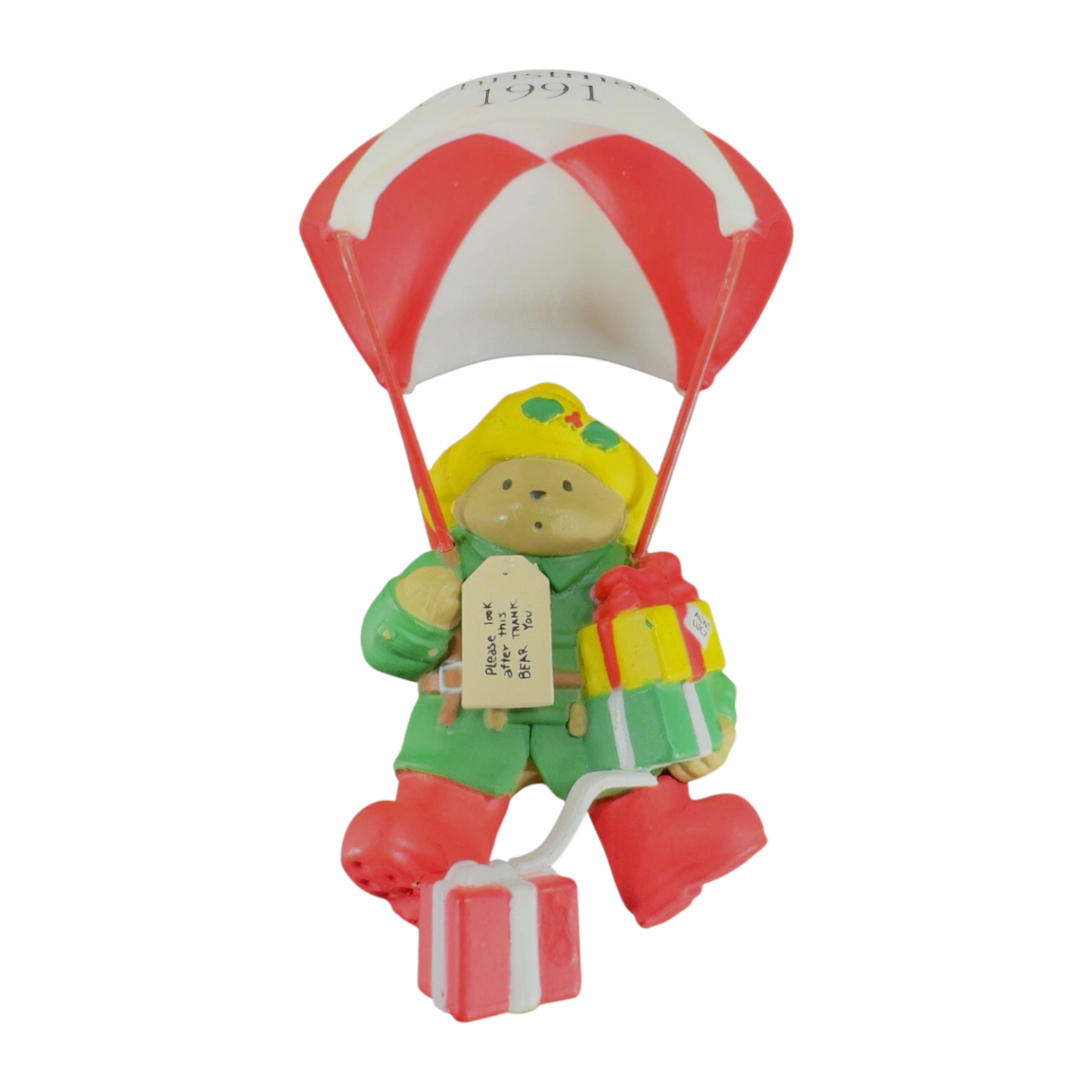 1991 Christmas Is In The Air - Paddington Bear Enesco Ornament (Teddy Bear) 581453