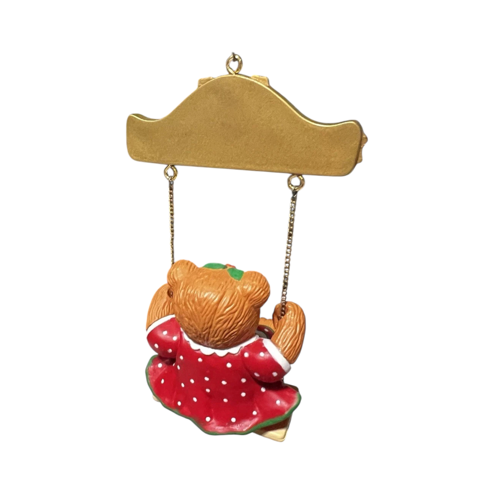 1991 Christmas Swingtime - Lucy & Me Enesco Ornament (Teddy Bear) 576166