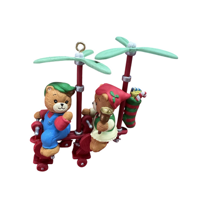 1991 "Christmas Two-gether" First Issue in the "Lucy & Me Traveling" Series (Teddy Bear)