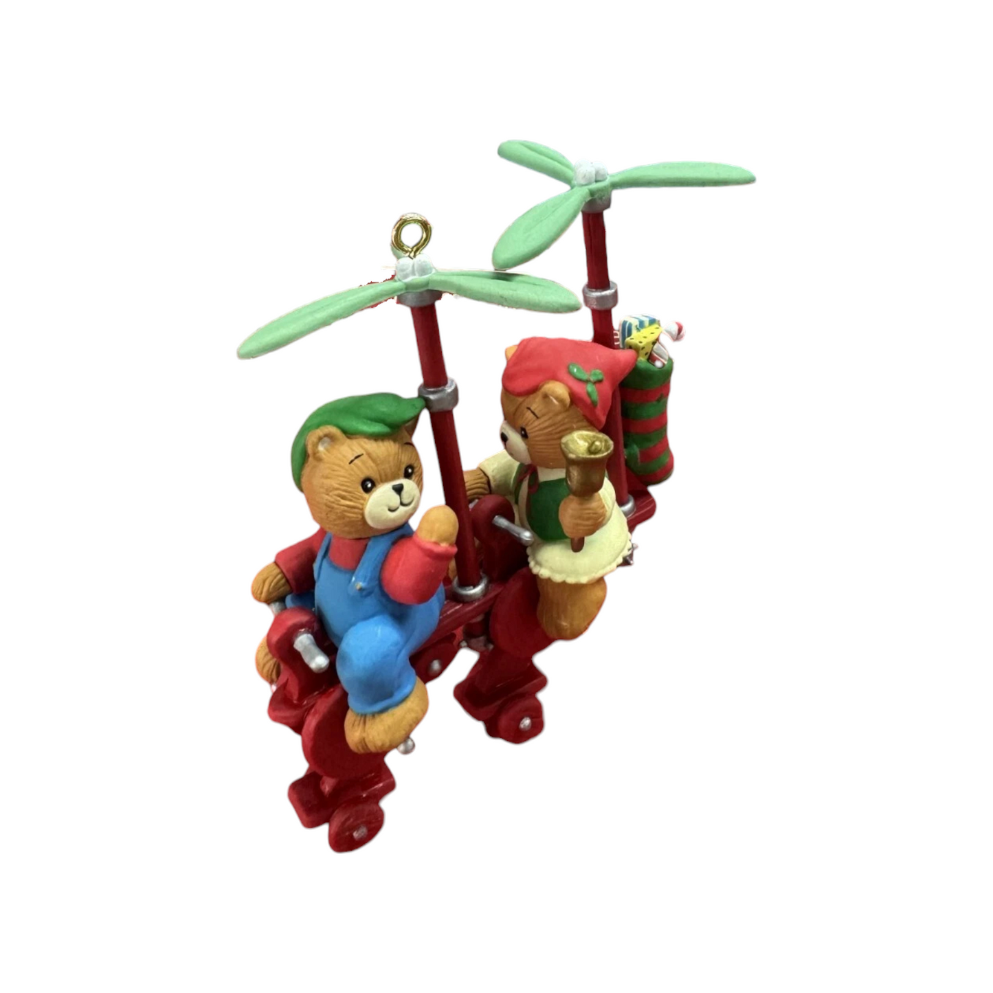 1991 "Christmas Two-gether" First Issue in the "Lucy & Me Traveling" Series (Teddy Bear)