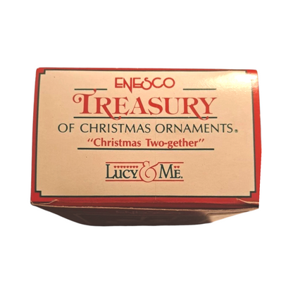 1991 "Christmas Two-gether" First Issue in the "Lucy & Me Traveling" Series (Teddy Bear)