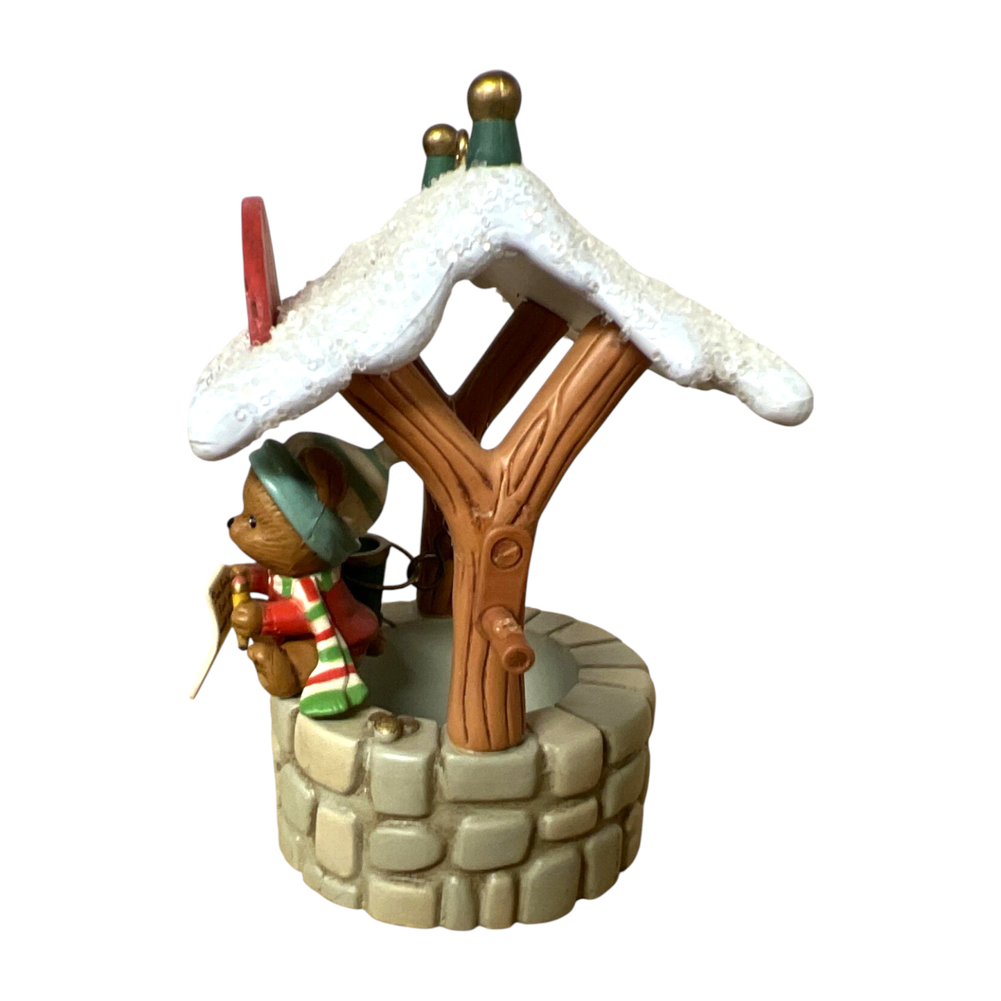 1991 Christmas Wishes Carlton Cards Ornaments (Teddy Bear) 114869-9