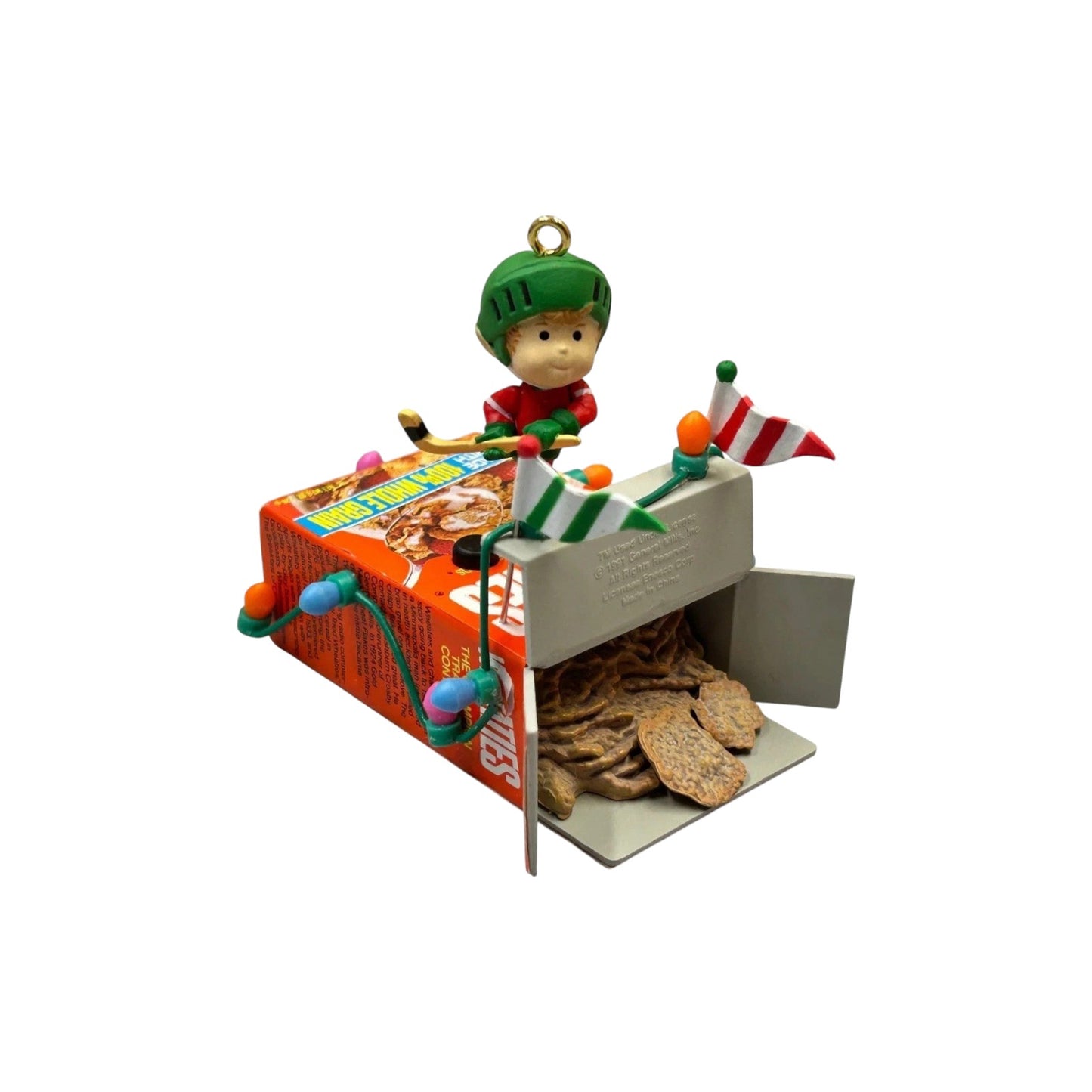 1991 "Christmas is My Goal" - First Issue in the "Breakfast of Champions" Series (Enesco)