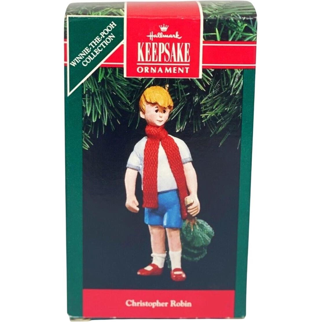 1991 Christopher Robin Hallmark Ornament (Winnie the Pooh) QX5579