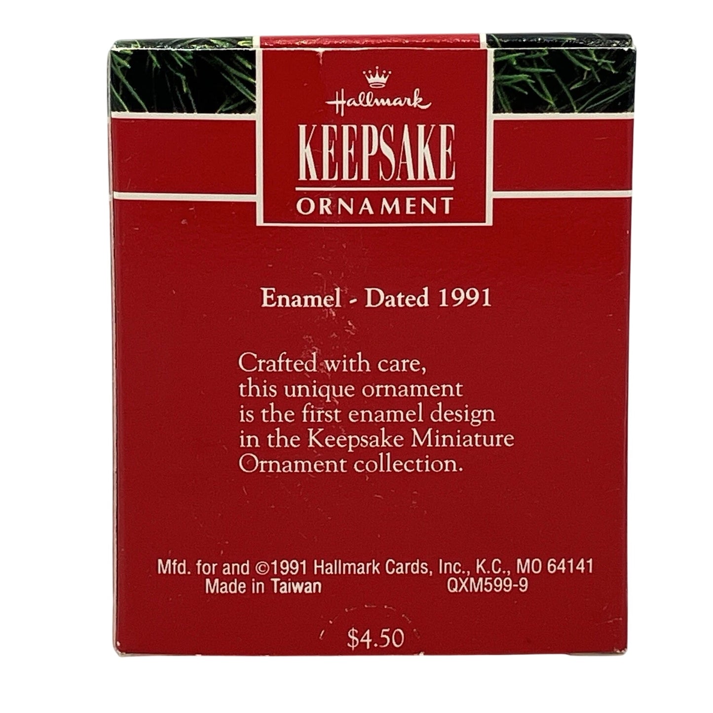 1991 Country Sleigh Hallmark Ornament (Ready For Sledding) QXM5999