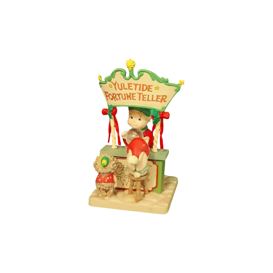 1991 Crystal Ball Christmas Enesco Ornament (Yuletide Faire) 575666