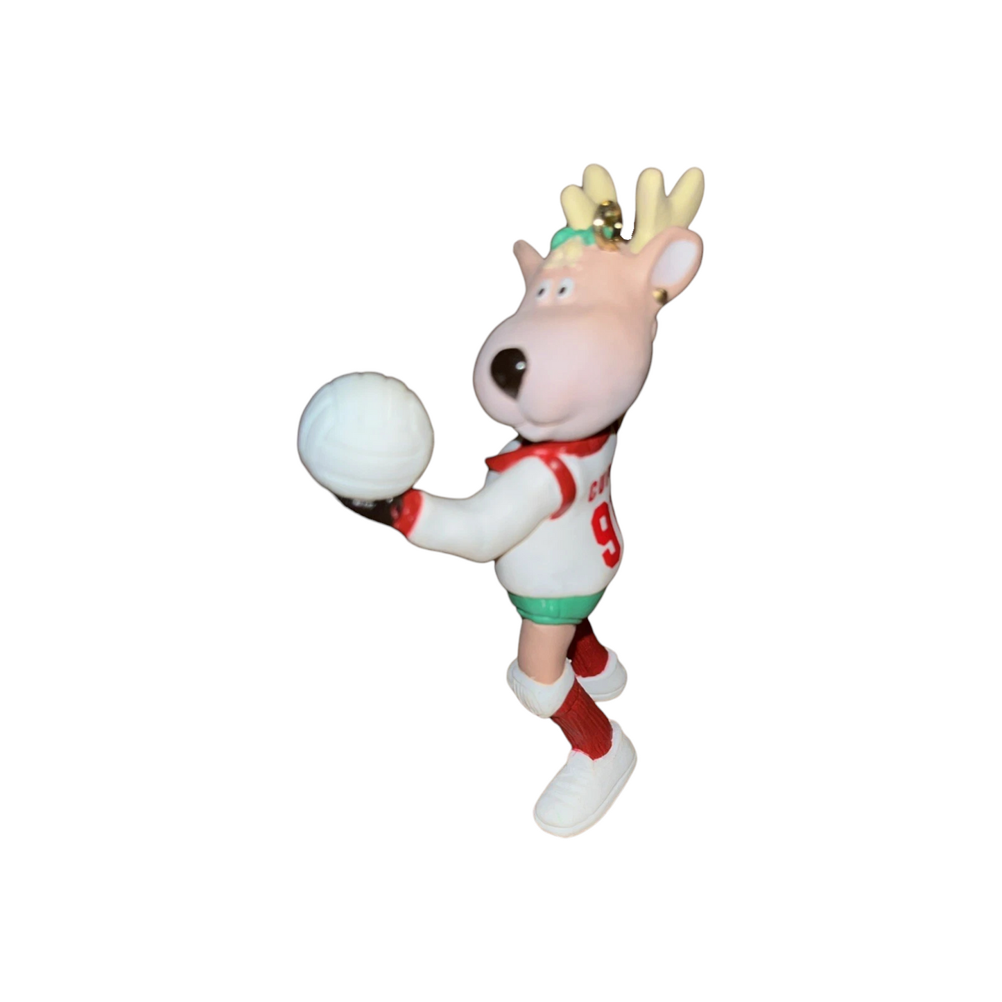 1991 Cupid Hallmark Ornament (Reindeer Champs) QX4347