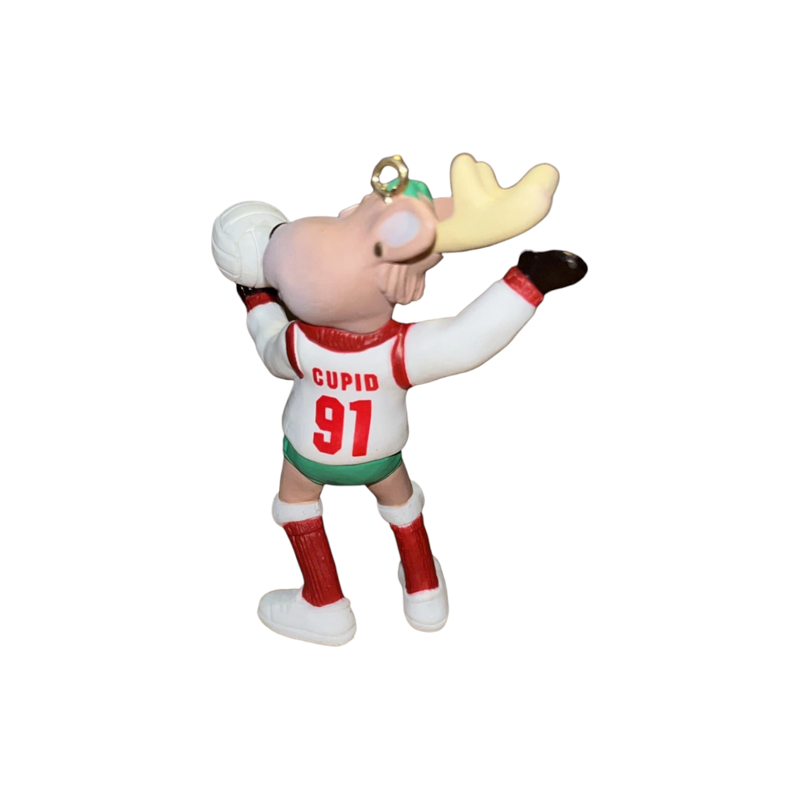 1991 Cupid Hallmark Ornament (Reindeer Champs) QX4347