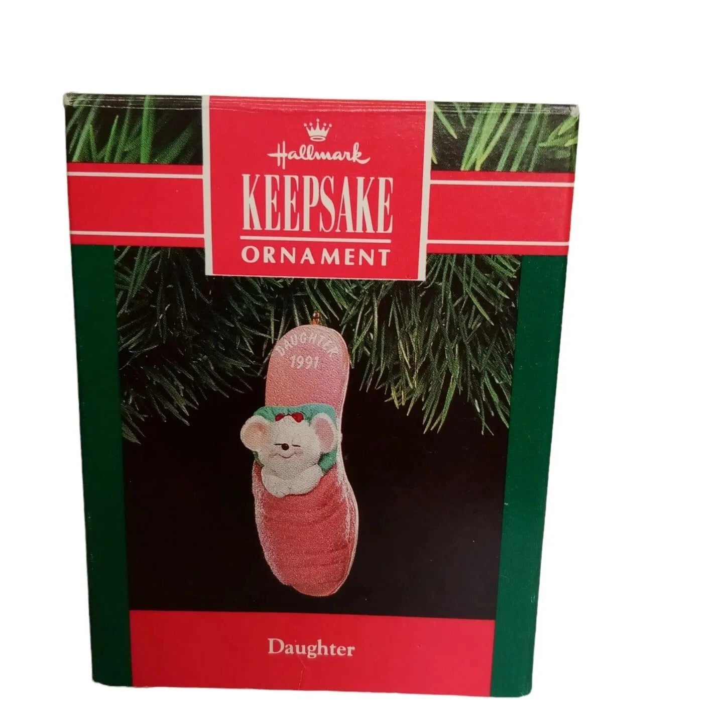 1991 Daughter Hallmark Ornament (Animal) QX5477