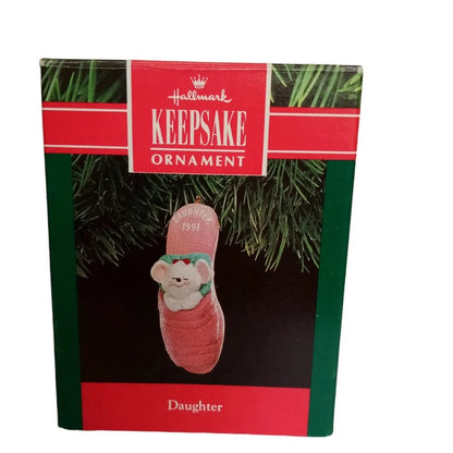 1991 Daughter Hallmark Ornament (Animal) QX5477