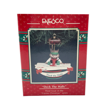 1991 Deck the Halls Enesco Ornament (Casino) 575127