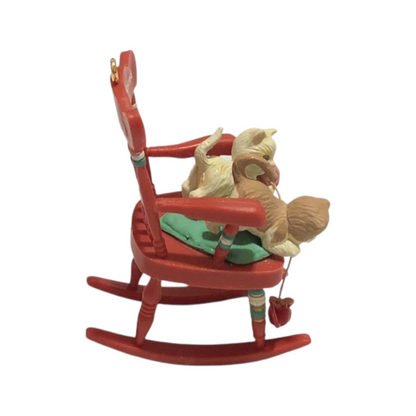 1991 For A Purr-fect Aunt - First Issue in the Merry Chrstmas Aunt Dated Series (Kitten)