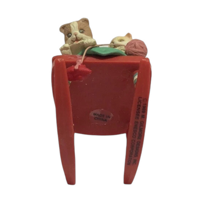 1991 For A Purr-fect Aunt - First Issue in the Merry Chrstmas Aunt Dated Series (Kitten)