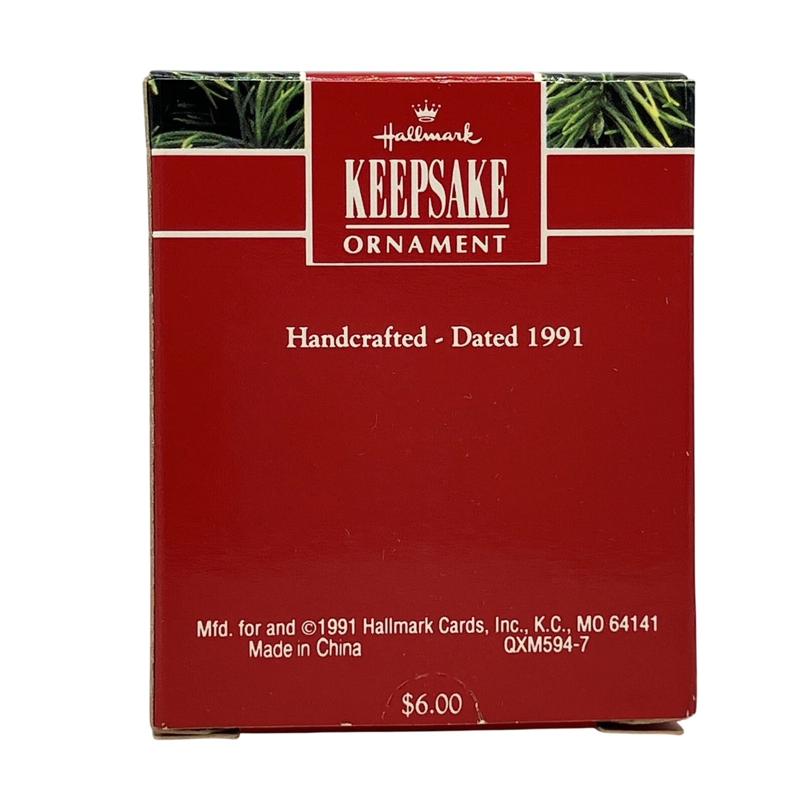 1991 Friendly Fawn Hallmark Ornament (Reindeer) QXM5947