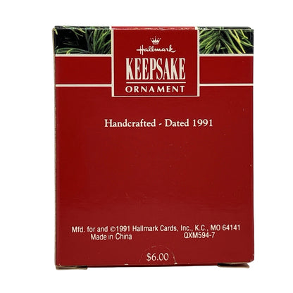 1991 Friendly Fawn Hallmark Ornament (Reindeer) QXM5947