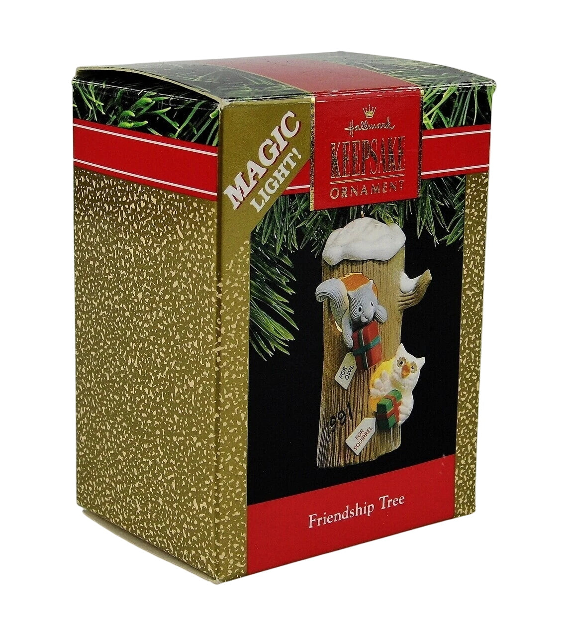 1991 Friendship Tree Hallmark Ornament (Animal) QLX7169