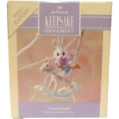 1991 GrandChild Hallmark Ornament (Bunny) QGO9274