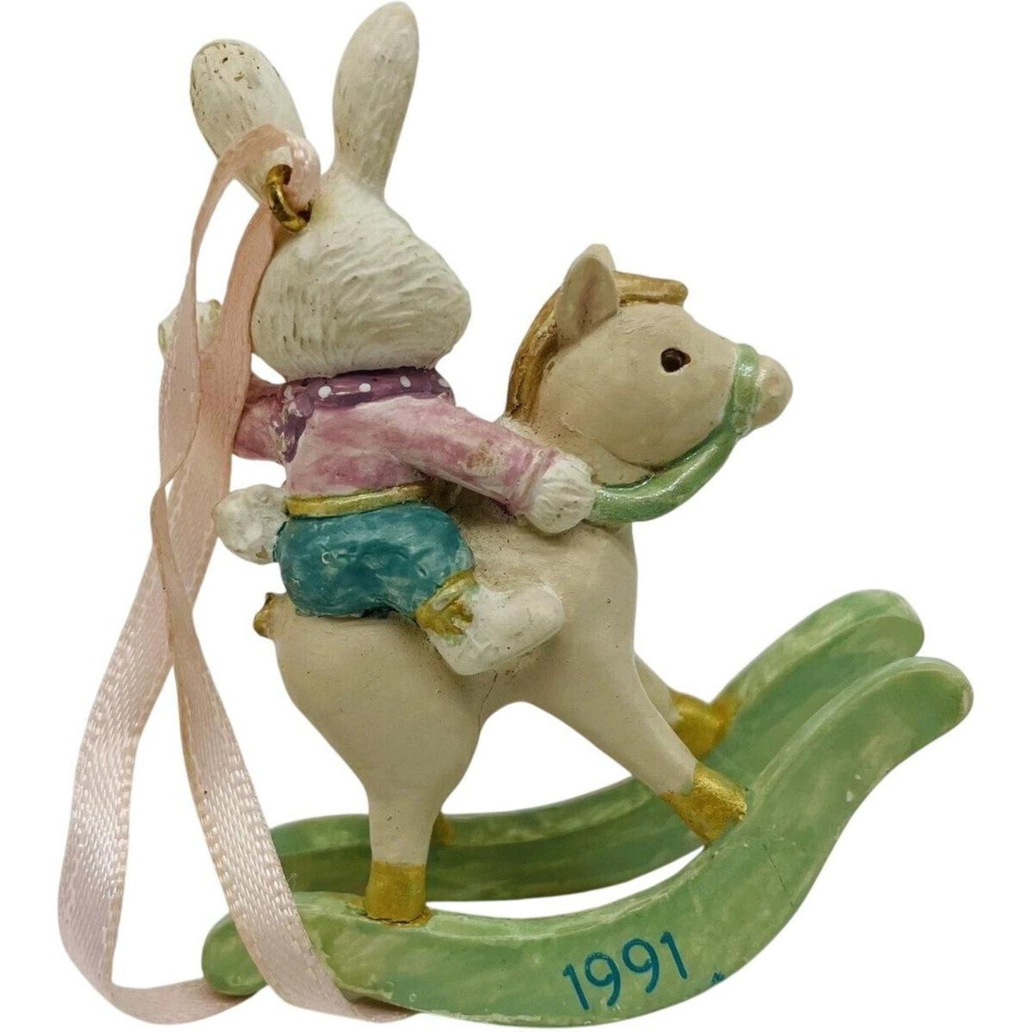 1991 GrandChild Hallmark Ornament (Bunny) QGO9274
