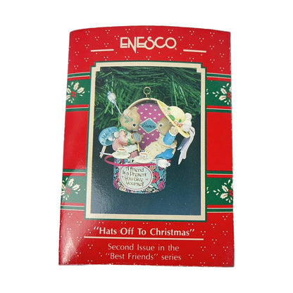 1991 Hats off to Christmas - Second Issue in the " Best Friends" Series (Mouse)