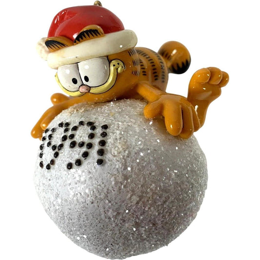 1991 "Have A Ball This Christmas" Third Issue in the "Garfield Dated" Series (Garfield)