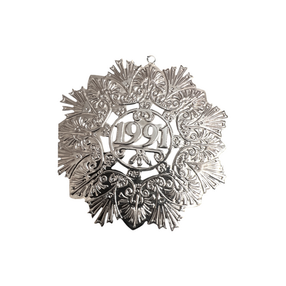 1991 Holiday Beauty (Silver Plated Snowflake)