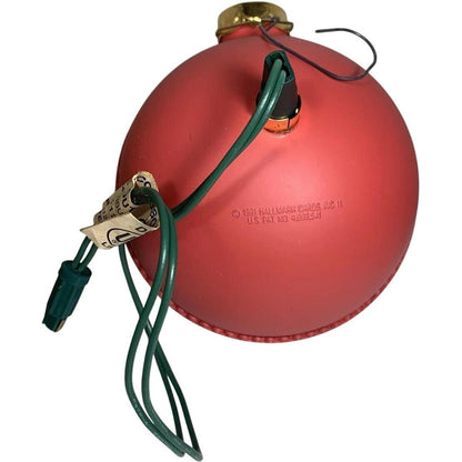 1991 Holiday Glow Hallmark Ornament (Puppy) QLX7177