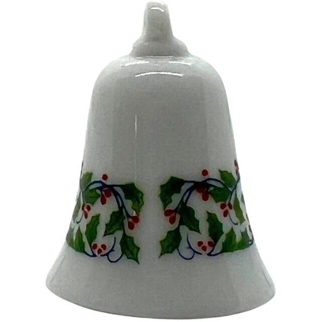 1991 Holly Enclosure Hallmark Ornament (Thimble Bells) QXM5659
