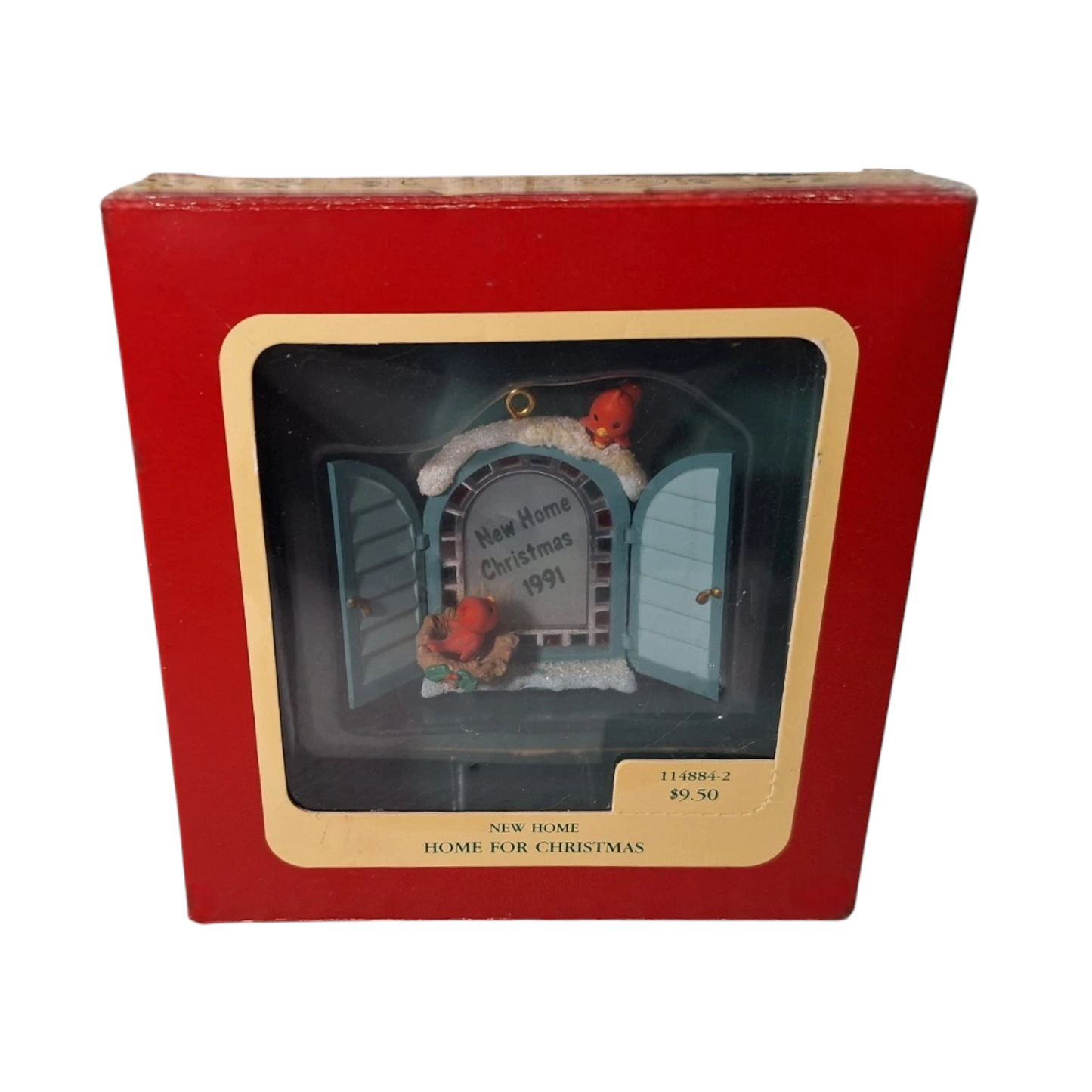 1991 Home for Christmas Carlton Cards Ornaments (New Home) 114884-2