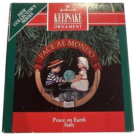 1991 Italy Hallmark Ornament (Peace on Earth) QX5129