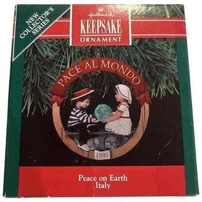 1991 Italy Hallmark Ornament (Peace on Earth) QX5129