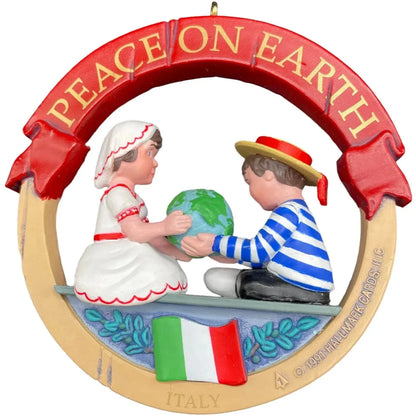 1991 Italy Hallmark Ornament (Peace on Earth) QX5129