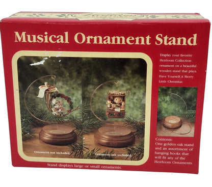 1991 Musical Ornament Stand (Ornament Display Stand)