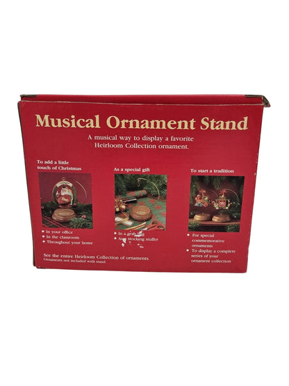 1991 Musical Ornament Stand (Ornament Display Stand)
